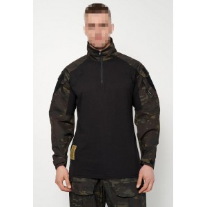 Тактическая рубашка EmersonGear G3 Combat, цвет Multicam Black арт.: EM9256C MCBK